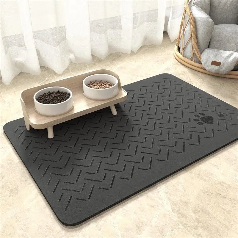 "PawMate Waterproof Feeding Mat"