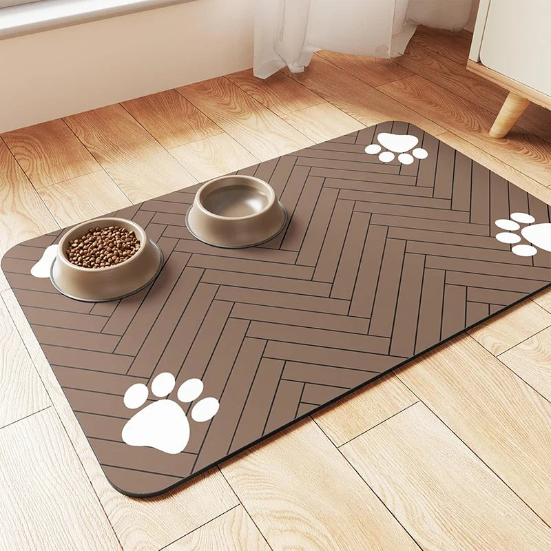 "PawMate Waterproof Feeding Mat"