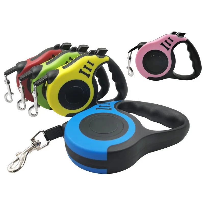 "FlexiPaw Retractable Dog Leash"