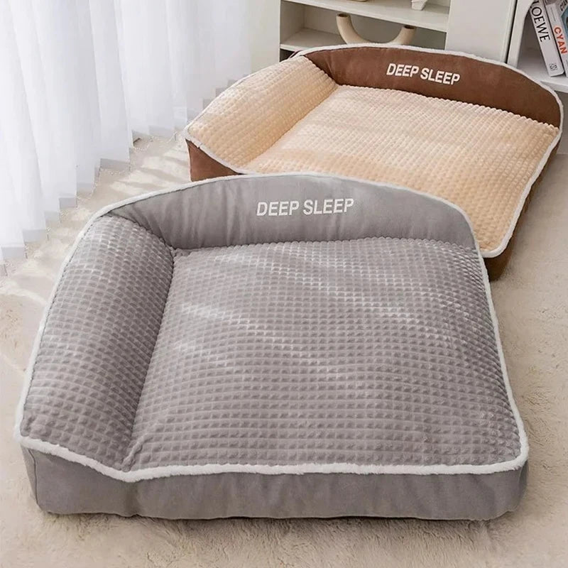 CozyPaws Winter Pet Bed & Blanket for Dogs and Cats