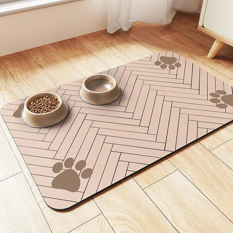 "PawMate Waterproof Feeding Mat"