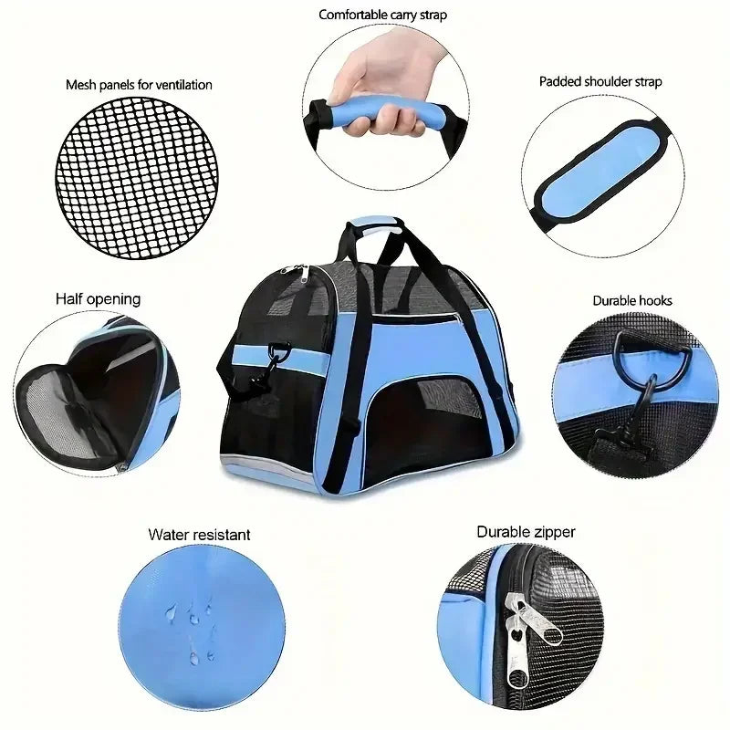 PetGo Portable Dog & Cat Carrier Bag