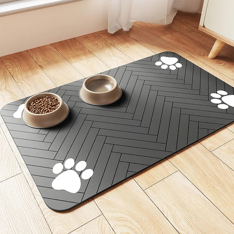 "PawMate Waterproof Feeding Mat"