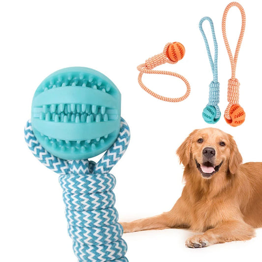 uraball Pet Rubber Leaking Treat Toy for Dogs