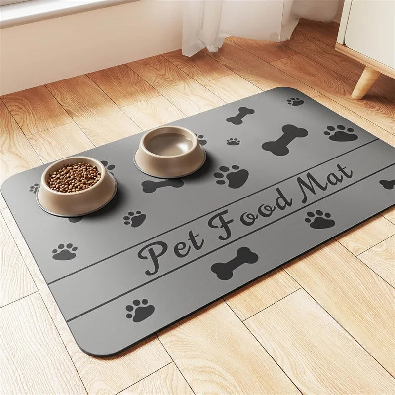 "PawMate Waterproof Feeding Mat"