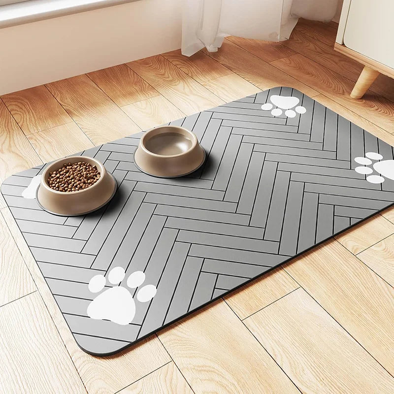 "PawMate Waterproof Feeding Mat"