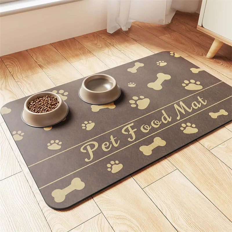 "PawMate Waterproof Feeding Mat"